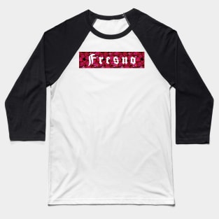 Fresno Flower Baseball T-Shirt